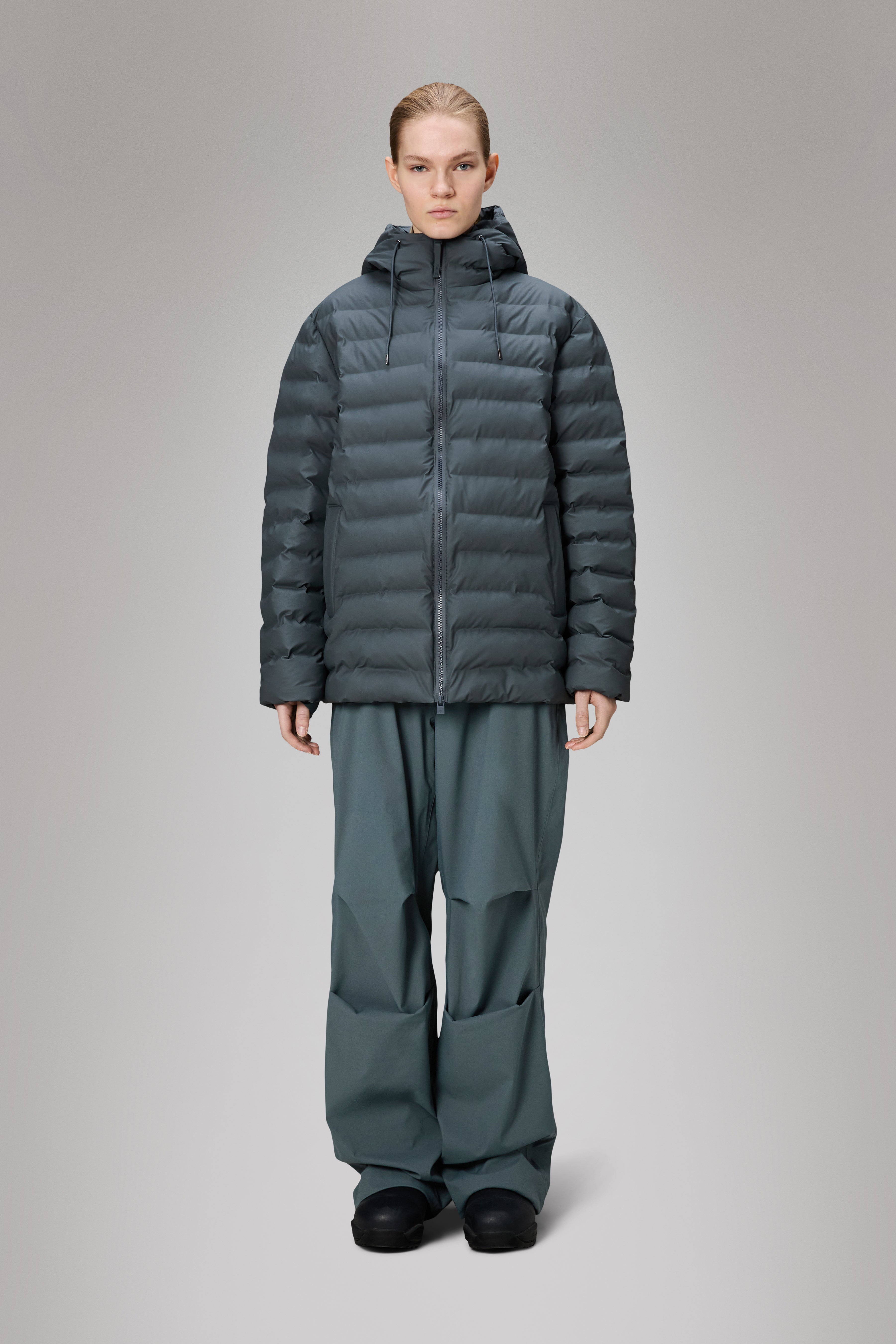 RAINS Lohja Puffer Jacket Lagoon Jacket